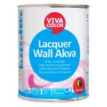 Laka koka sienām Vivacolor Lacquer Wall Akva Pusmatēta EP-bāze 0.9L