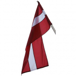 Latvijas valsts karogs 100x200cm uz masta