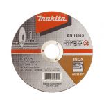 Abrazīvais disks MAKITA INOX 125x22.23x1 mm, 12 gab, B-12239-12