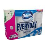 Tualetes papīrs Ooops Everyday Sensitive, 3 slāņi, 24 ruļļi