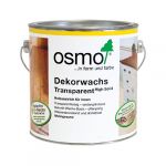 Tonējoša cietā vaska eļļa OSMO Dekorwachs Transparent Melnkoks 3161, 0.375L