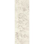 Sienas flīzes Paradyz Ceramika Silence Silver Carpet Decor Rekt Pūlētas, 25x75 cm, (m2)