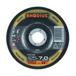 Slīpēšanas disks akmenim Rhodius RS36, 125x7.0x22.23 mm, 200451