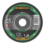 Griešanas disks akmenim Rhodius XT66, 125x1.5x22.23 mm, 204624