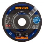 Griešanas disks Rhodius XT67, 115x1.0x22 mm, 205425