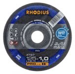 Griešanas disks Rhodius XT67, 125x1.0x22 mm, 205426