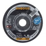 Griešanas disks Rhodius XT24, 125x1.5x22.23 mm, 205911