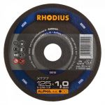 Griešanas disks Rhodius Alpha XT77, 125x1x22 mm, 208700