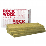 Akmens vate Rockwool Rockmin PLUS 50x1000x610mm 10.98m2 (cena par iepakojumu)
