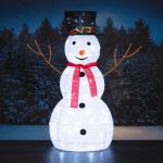 Dekors "Sniegavīrs", 80 LED, 90 cm