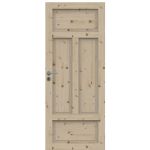 Priedes masīvkoka durvju vērtne Swedoor Tradition 50 ar pārfalci, 925x2040 mm