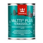 Terases eļļa Tikkurila VALTTI PLUS TERASSIÖLJY, melna, 0.9l