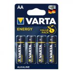 Baterijas VARTA Energy AA, 4 gab.