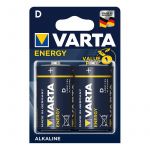 Baterijas VARTA Energy D, 2 gab.