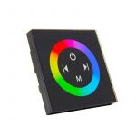 Iebūvējams skārienjūtīgs RGB kontroleris ar skārienjūtīgu pulti Visional 12-24V, 4A
