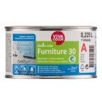 Krāsa mēbelēm Vivacolor Green Line Furniture 30 Pusmatēta C-bāze (Tonējamā krāsa) 0.225L